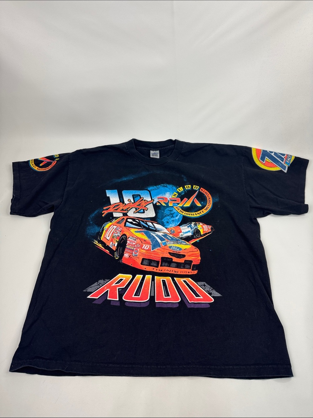 NASCAR Vintage 1994 Ricky Rudd Racing Tee Tshirt Tide Graphic Rare XXL